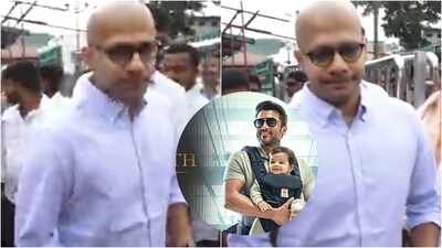 Venky Atluri tonsures head at Tirupati; offers hair for Suriya's 'Vishwanath And Sons' success