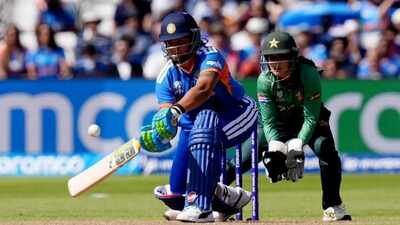 Richa Ghosh bats during the ICC Women's T20 World Cup, Group 1 cricket match between India and Pakistan in Birmingham, England. (PTI) Women's Asia Cup: India to face Pakistan on September 5 - check full schedule