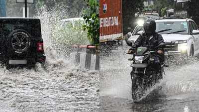 Videos from Delhi-NCR show commuters wading through flooded roads, vehicles struggling to move and traffic piling up on key stretches. Delhi-NCR rain: 10 videos capture waterlogging, traffic chaos across region