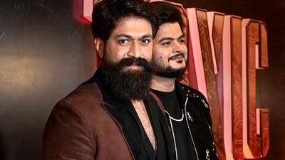 Yash produced, co-wrote and starred in Toxic, directed by Geetu Mohandas. (PTI) Yash produced, co-wrote and starred in Toxic, directed by Geetu Mohandas. (PTI)