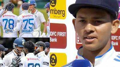 Yashasvi Jaiswal (Image credit: Agencies) 'Yashasvi Jaiswal shouldn't have gone so close': Team India batting coach on heated on-field exchange with Asitha Fernando