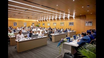 **EDS: THIRD PARTY IMAGE; SPECIAL PACKAGE** In this image posted on Sept. 18, 2026, BCCI's council members and attendees during the board's 95th Annual General Meeting (AGM) at its headquarters, in Mumbai. (@BCCI/X via PTI Photo) (PTI09_18_2026_000217B) (@BCCI) **EDS: THIRD PARTY IMAGE; SPECIAL PACKAGE** In this image posted on Sept. 18, 2026, BCCI's council members and attendees during the board's 95th Annual General Meeting (AGM) at its headquarters, in Mumbai. (@BCCI/X via PTI Photo) (PTI09_18_2026_000217B) (@BCCI)