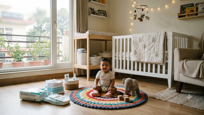 AI generated image used for representational purpose Father wins Rs 22,500 after courier company fails to deliver diapers ordered for baby daughter