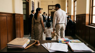 AI generated image used for representative purpose Calcutta HC orders CWC to return 3-year-old to couple despite adoption procedure not being followed