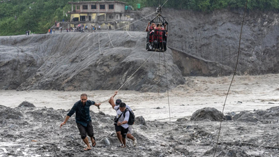 India assured support for complete reconstruction of flood-ravaged Tribhuvan Trishuli Secondary School India pledges help to rebuild school in flood-ravaged Nepal
