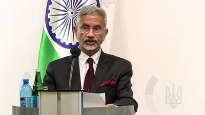 S Jaishankar said Friday India is exploring ideas with both Russia and Ukraine to bring the conflict to an end India working with Moscow, Kyiv to end war: EAM