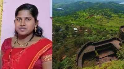 Ashwini Pol (L) and Image Used For Representational Purpose Only ‘Give gold, money for auto’: Former wrestler, 2 kids die after jumping from fort in Maharashtra