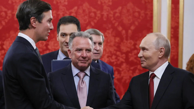 Putin holds Kremlin talks with Witkoff, Kushner 'Trump sends his best wishes': US envoys Witkoff, Kushner meet Putin in Kremlin