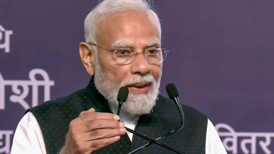 PM Modi Saturday lashed out at critics questioning positive developments in the country PM: Those who put India in Fragile 5 doubting GDP