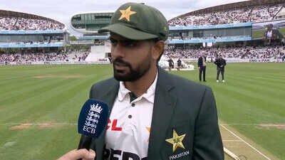 File Pic: Babar Azam (Video grab) ‘The series is lost but we have nothing to lose’: Babar Azam rallies Pakistan for Edgbaston Test against England