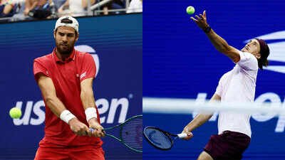 Alexander Zverev (R) and Karen Khachanov (Reuters Photo) Same height, similar age, vastly different paths: Zverev and Khachanov eye US Open final
