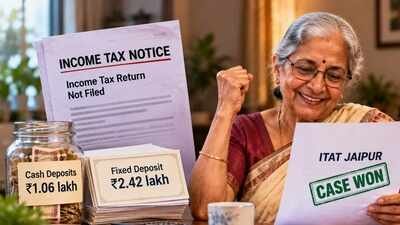 The Income Tax Assessing Officer (AO) issuing a notice under Section 148 on March 29, 2017. Senior citizen woman had Rs 2.42 lakh FD and Rs 1.06 lakh cash deposit, she didn’t file ITR; tax officer determines Rs 5.15 lakh unexplained income - ITAT gives relief after 9 years