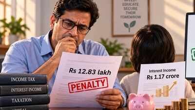 Clubbing of income is a provision under the Income Tax Act. Minor child had Rs 1.17 crore interest income, father faced Rs 12.83 lakh penalty; ITAT Delhi cancels it, rules tax-rate dispute isn’t under-reporting