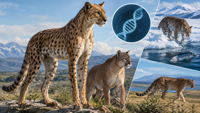 Representative Image (AI-generated) For decades, scientists thought North America had its own cheetah; ancient DNA reveals the extinct cat split from the puma lineage 2.6 million years ago