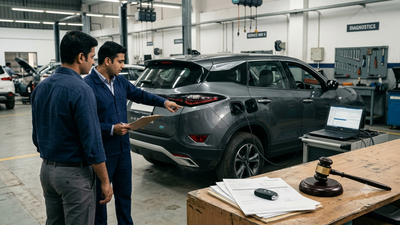 AI generated image used for repesentative purpose Tata Harrier EV breaks down repeatedly within months; refund of Rs 27.98 lakh along with Rs 65,000 payout ordered