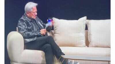 Donald Trump called Nvidia CEO Jensen Huang mid-interview and tells everyone he cannot take him on ...