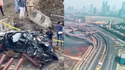 The car was travelling from Marine Drive towards Haji Ali when the driver allegedly lost control due to overspeeding. 3 youths killed, 1 critical after speeding BMW crashes on Mumbai's Coastal Road