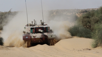 The Indian-developed Arjun tank has been in frontline service for almost two decades. (Image credit: Indian Army) India's defence industry takes off: The numbers explained