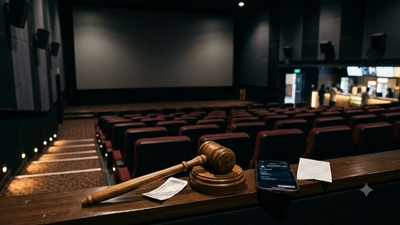 AI generated image used for representative purpsoe PVR Inox ordered to pay Rs 6,000 after movie show cancelled 10 minutes after start