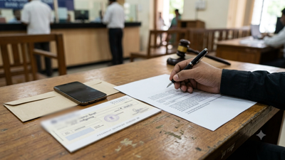 AI generated image used for representative purpose FAQs on Section 138 of NI Act: What happens once your cheque is dishonoured?