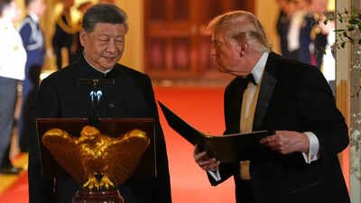 President Donald Trump talks with China's President Xi Jinping After 'big talk' on 'Super Intelligence' with Xi, Trump rules out joint US-China effort to advance AI