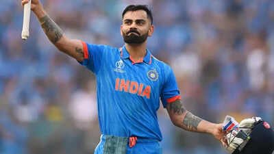 Virat Kohli Virat Kohli on the brink of history, 59 runs away from breaking Sachin Tendulkar's ODI record