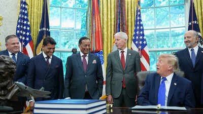 India's Essar Group to invest $18 billion in 'largest' US steel plant, Trump announces