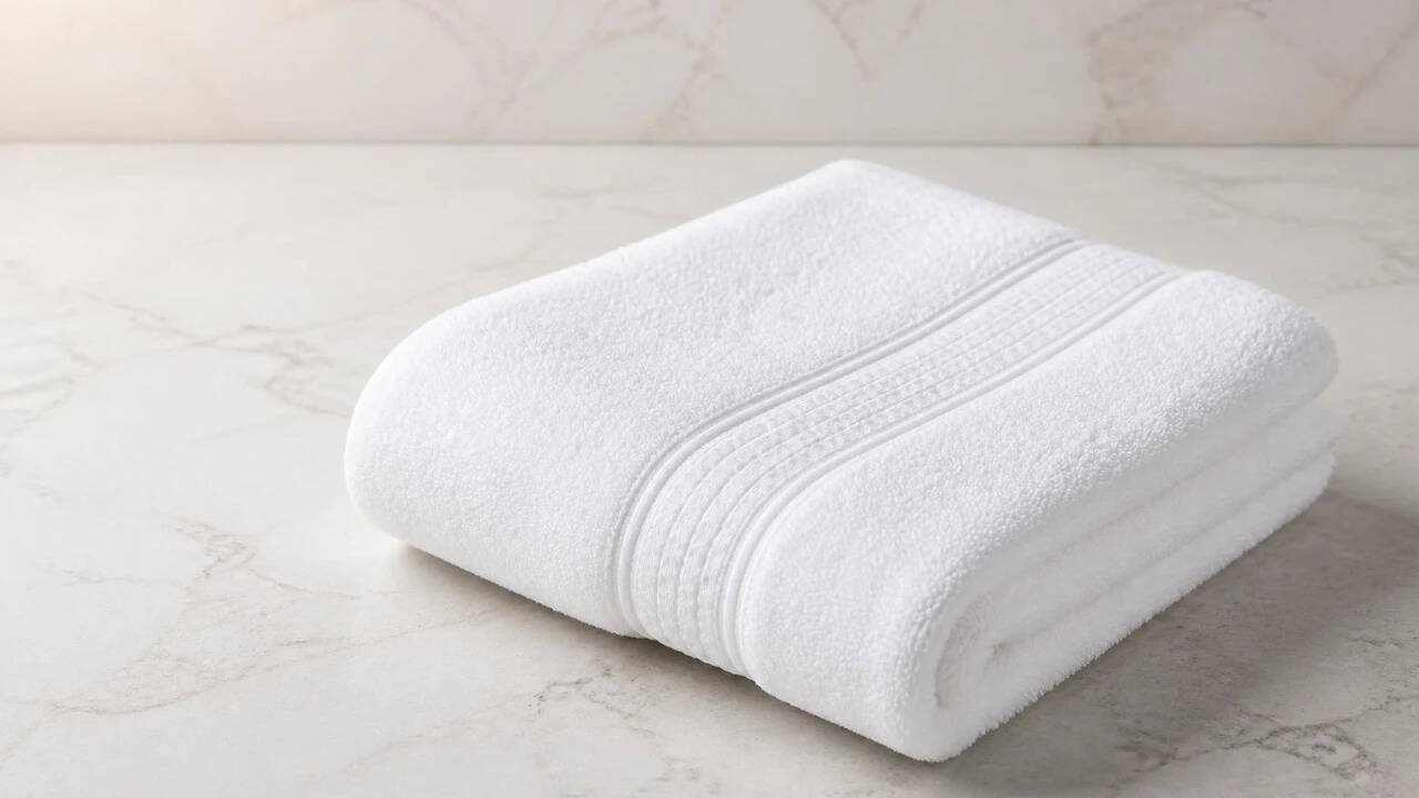 Why do hotel towels have those horizontal stripes near the edges? The real reason behind that familiar design.