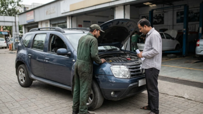 AI generated image used for representative purpose Car given for servicing, dealer took it to another service centre where it crashed; see how the owner won Rs 4.25 lakh payout