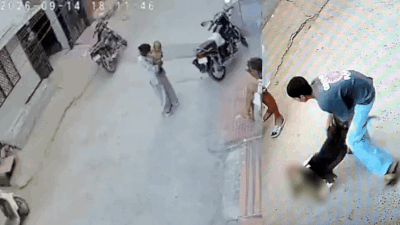 6-month-old boy mauled by pit bull in Sonipat; CCTV captures terrifying attack