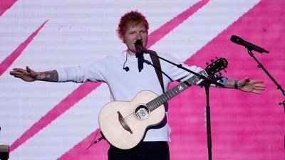 Ed Sheeran's upcoming pan-America tour is mired in controversy. (AP)