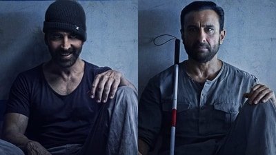 Haiwaan review: Akshay Kumar and Saif Ali Khan's stiill from Priyadarshan's film Haiwaan review: Akshay Kumar and Saif Ali Khan's stiill from Priyadarshan's film