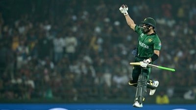 Pakistan are into men's cricket semifinals at the Asian Games (AFP)