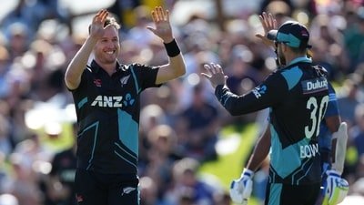Adam Milne hasn't played any international cricket since July 2025. (AFP) Adam Milne hasn't played any international cricket since July 2025. (AFP)