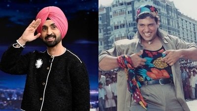 Diljit Dosanjh expresses admiration for Govinda.