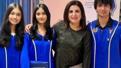 Farah Khan and Shirish Kunder's children Czar, Diva, and Anya have moved out of Mumbai.