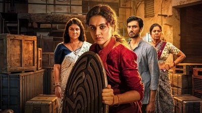 Gandhari review: Taapsee Pannu leads this thriller.