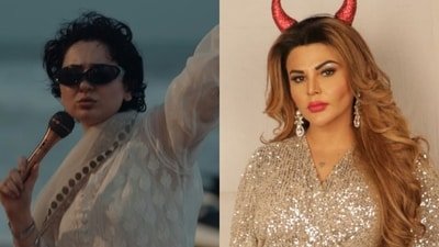 Hania Aamir releases her first-ever song, and it has a Rakhi Sawant twist. Hania Aamir releases her first-ever song, and it has a Rakhi Sawant twist.