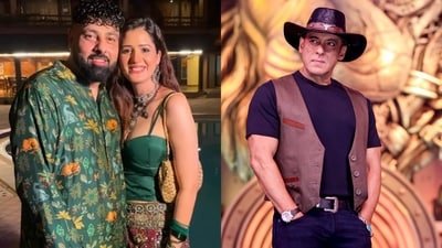 Salman Khan consoles Isha Rikhi over separation from Badshah. Salman Khan consoles Isha Rikhi over separation from Badshah.