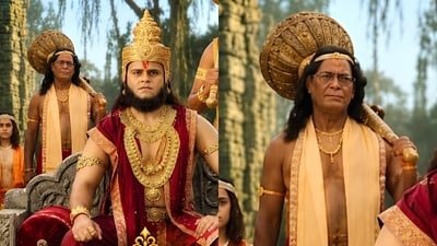 Mahakavya Shri Ramayan Katha: Viral Vanar glasses poster sparks mockery, makers demand proof.