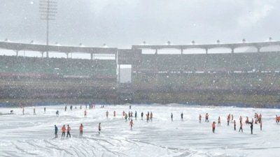 Guwahati rain might spoil India's chances of a series win vs West Indies (AFP)