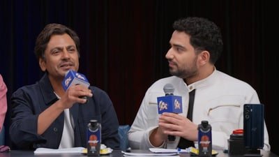 Nawazuddin Siddiqui was a guest on Samay Raina's India's Got Latent. Nawazuddin Siddiqui was a guest on Samay Raina's India's Got Latent.