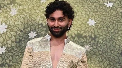 Orhan Awatramani alias Orry is one of the participants on Khatron Ke Khiladi 15.  (HT Photo)