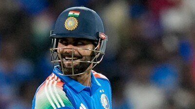 Virat Kohli scored 139* in the first ODI against West Indies. (PTI) Virat Kohli scored 139* in the first ODI against West Indies. (PTI)