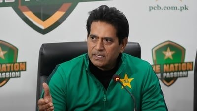 Aaqib Javed is a powerful man in Pakistan cricket at present. (AP)