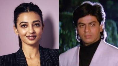 Radhika Apte admits Shah Rukh Khan fan, but is ‘taken aback’ by his old romantic films. Radhika Apte admits Shah Rukh Khan fan, but is ‘taken aback’ by his old romantic films.
