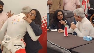 Radhika Sarathkumar was all praise for Ajith Kumar ahead of his race.