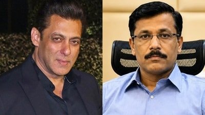Salman Khan invokes Maharashtra’s ‘Singham’ in hilarious warning to Bandra cafe: ‘I will send HIM’. Salman Khan invokes Maharashtra’s ‘Singham’ in hilarious warning to Bandra cafe: ‘I will send HIM’.