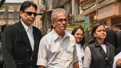Satish Salian, father of Disha Salian, has sought protection. (Raju Shinde/HT Photo) Satish Salian, father of Disha Salian, has sought protection. (Raju Shinde/HT Photo)