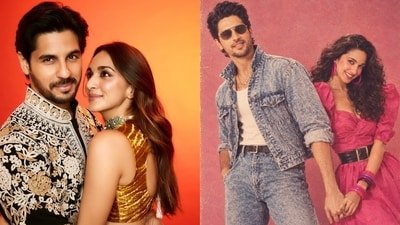 Kiara Advani hops on viral 80s trend. Kiara Advani hops on viral 80s trend.